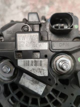 alternador touareg r5 2.5 tdi