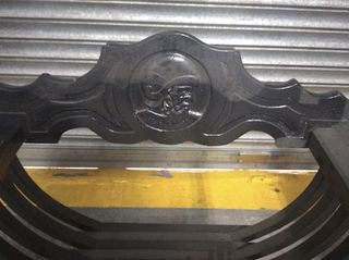 silla madera antigua