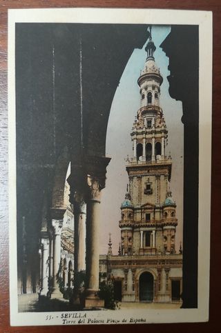 Tarjetas Postales Parque María Luisa de Sevilla