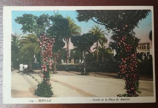 Tarjetas Postales Parque María Luisa de Sevilla