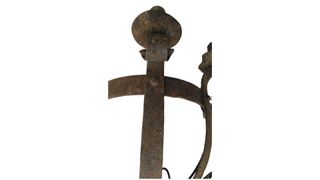 Par Candiles Antiguos Hierro Forjado Autenticos