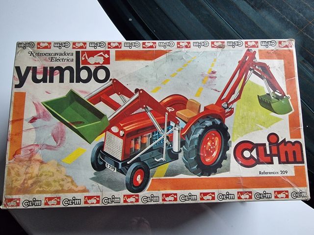 Tractor retroexcavadora Jumbo de CLIM