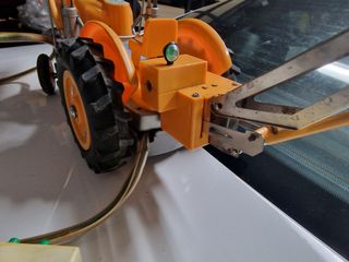 Tractor retroexcavadora Jumbo de CLIM