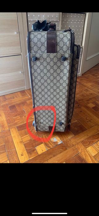 Juego de maletas de Gucci