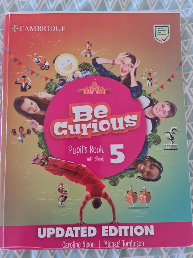 ingles Be curious pupil's book 5 primaria Cambridg