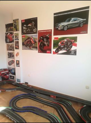 Scalextric slot 20 metros