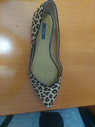 zapatos piel print animal