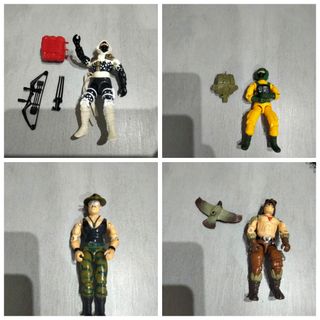 Figurine Vintage Gi Joe 1987 Arah Law and Order V1 Hasbro : Achat occasion | Figurines Hasbro Vert Bon état