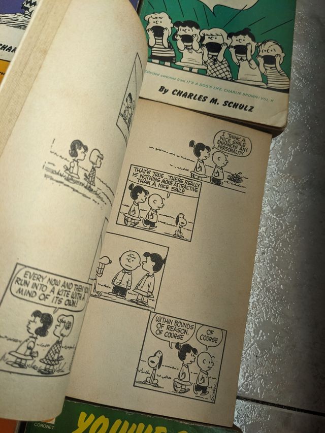 cómic seis Snoopy vintage