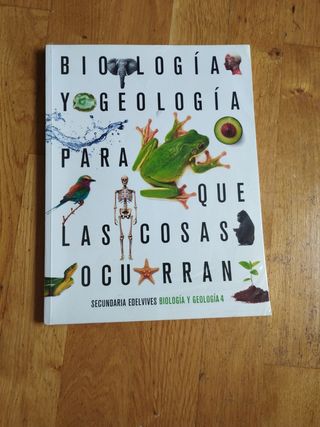 Libro Biología y Geología 4° ESO