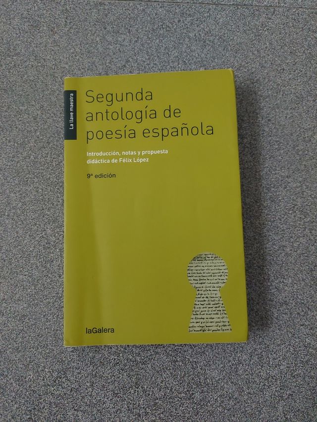 Segunda antología de poesía española