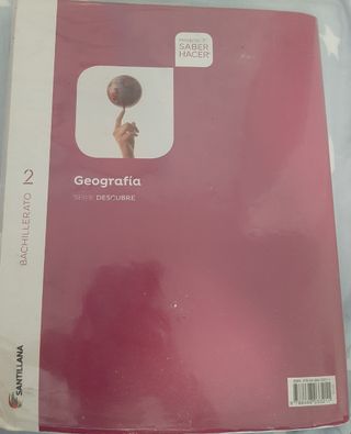Libro de geografía de 2 de bach