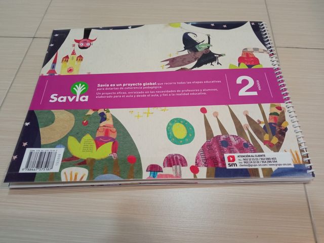 Cuaderno musical SM segundo primaria