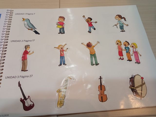 Cuaderno musical SM segundo primaria