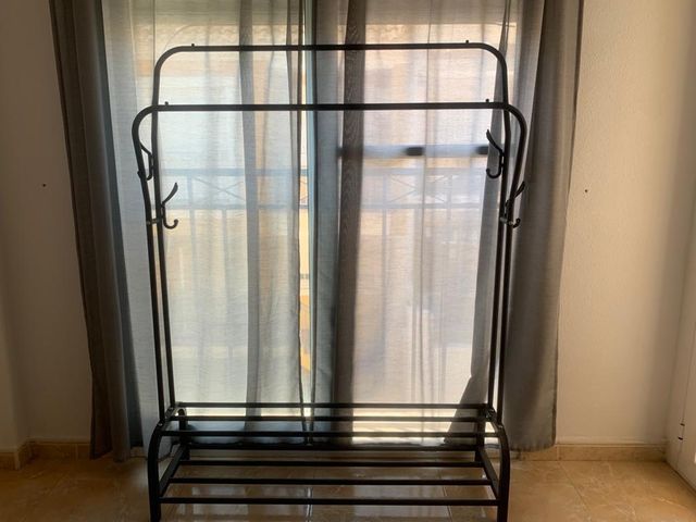 Burro doble, perchero