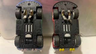 Lote 2 coches scalextric Mario y Luigi