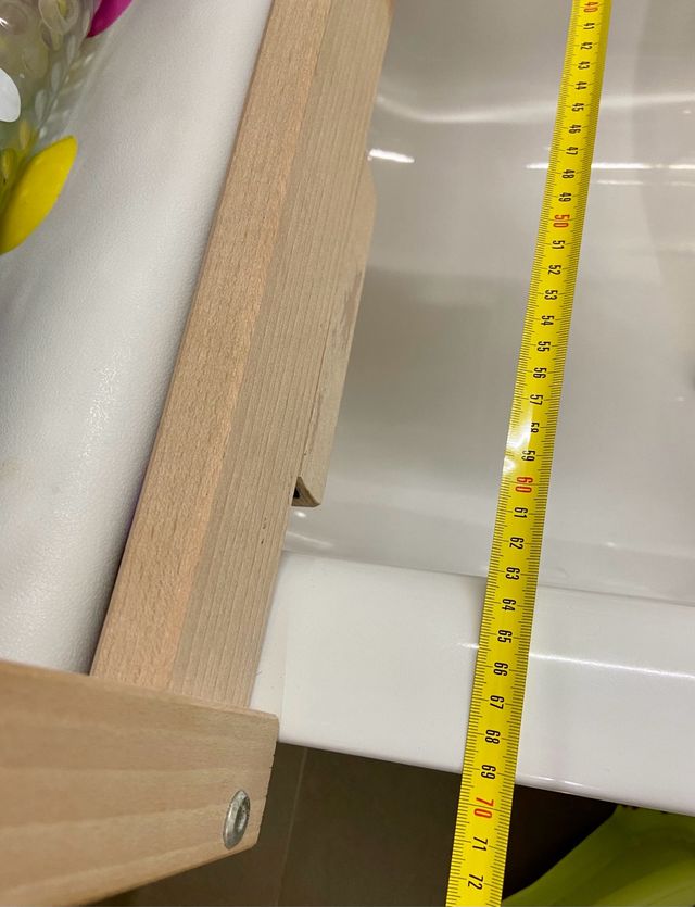 CAMBIADOR bebé para BAñERA 72x53