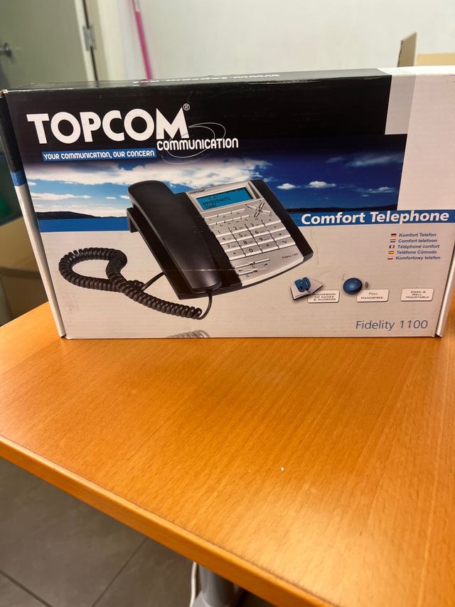 Telefono fisso TOPCOM Fidelity 1100 - nuovo