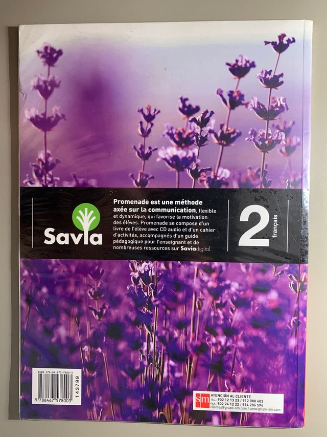 Libro de Francés Promenade/ Livre de l'élève 2ESO