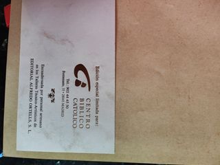 la santa biblia edición limitada especial