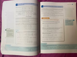 Libro Matemáticas Santillana 2 Bachillerato