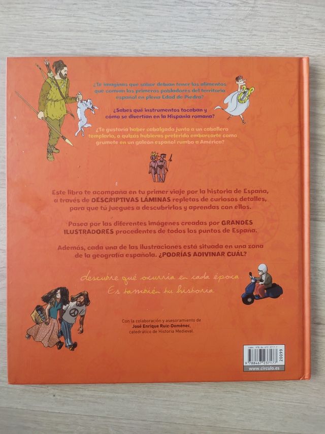 Libro Mi primera historia de España