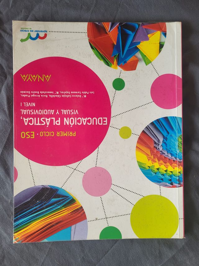 educación plástica, visual y audiovisual. nivel i.