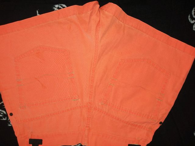 DOS short vaquero y de algodón
