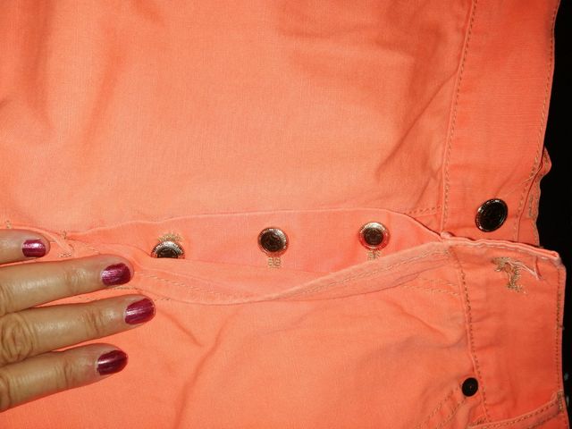 DOS short vaquero y de algodón