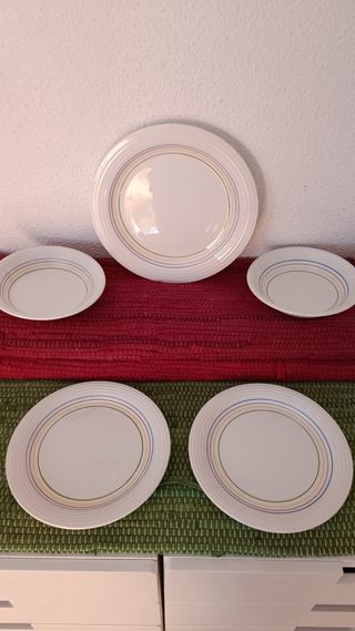 vajilla cerámica italiana Quadrifoglio