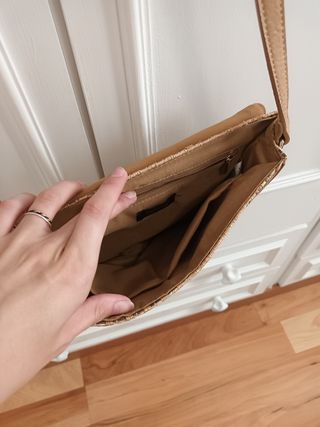 bolso de rafia Sfera 