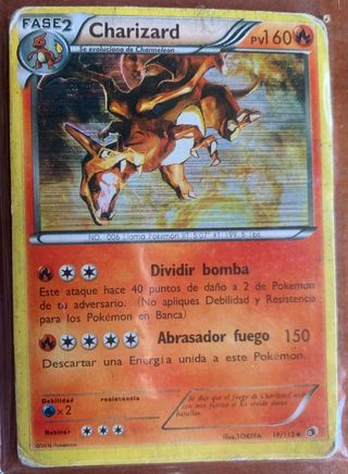 Carta pokemon Charizard