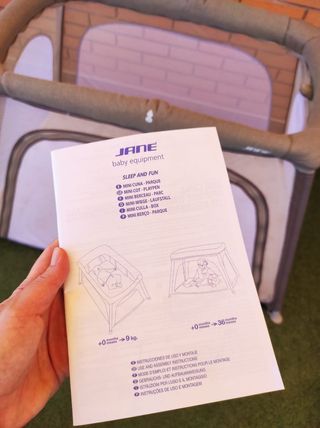 Mini cuna-parque Jane sleep and fun