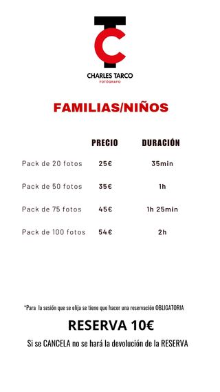 Fotografo/ Sesiones fotográficas 