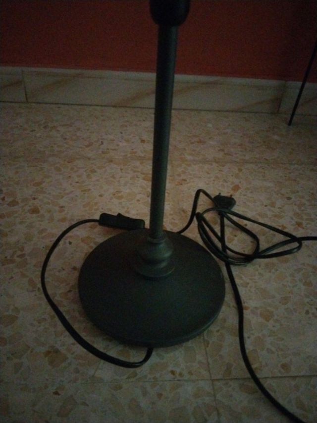 lamparas de mesita de noche de Hierro forjado muy