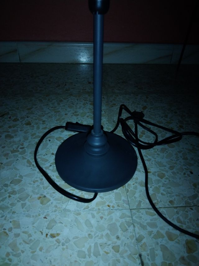 lamparas de mesita de noche de Hierro forjado muy