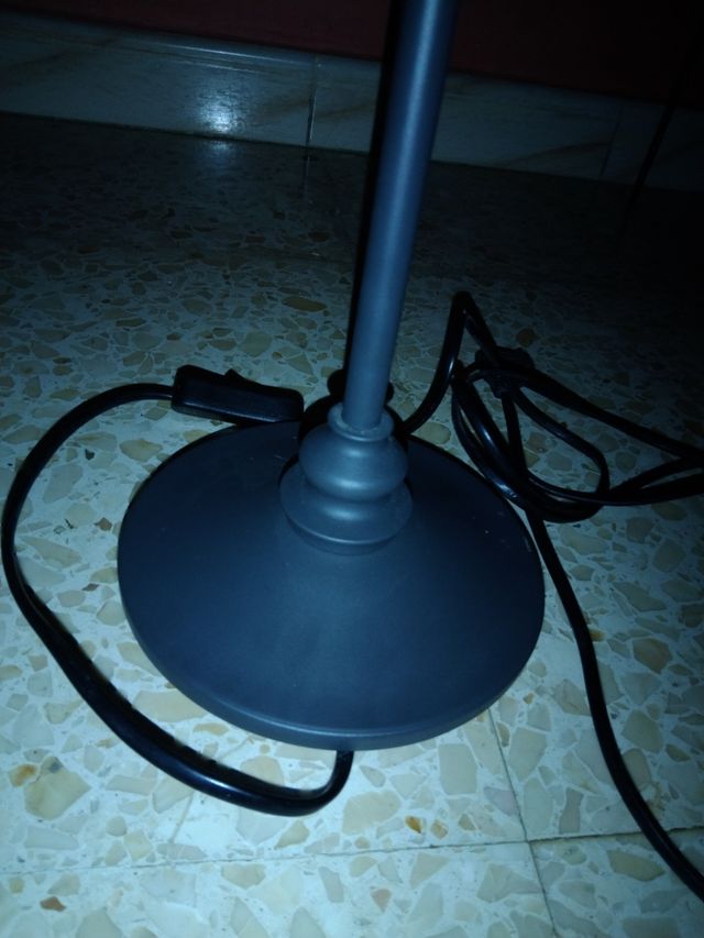 lamparas de mesita de noche de Hierro forjado muy