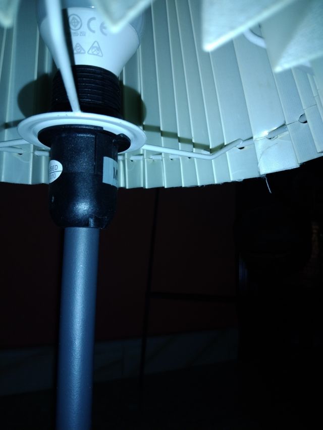 lamparas de mesita de noche de Hierro forjado muy