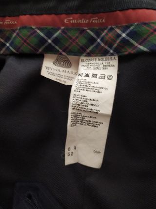Traje Caballero T 52 Emidio Tucci Como Nuevo 45€