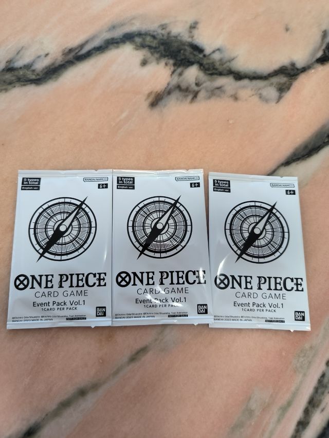 Event Pack Vol.1 One Piece Card Game de segunda mano por 80 EUR en  Barcelona en WALLAPOP