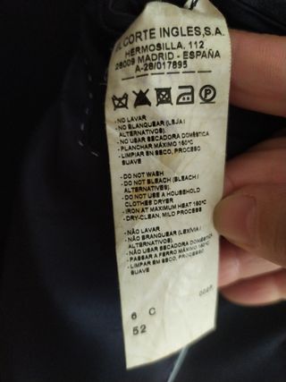 Chaqueta de traje Emidio Tucci T52 Como Nuevo 25 €