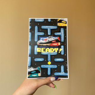 Print A5 Air max 90 "Pacman"