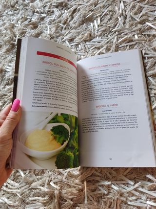libro sabrosas y saludables recetas de cocina