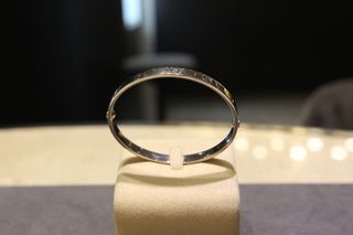 Pulsera cartier love en  Oro Blanco 