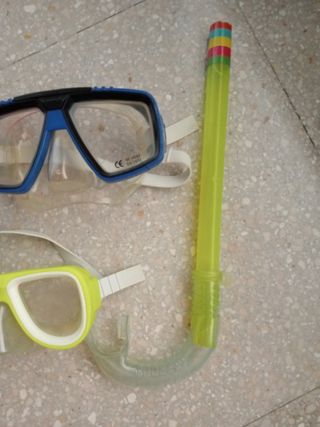 Gafas de buceo infantiles + tubo