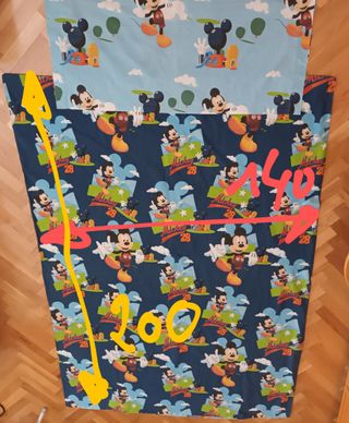 DIVERTIDA Funda nórdica Mickey Mouse