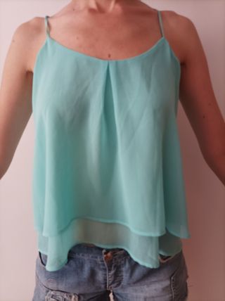 Blusa azul