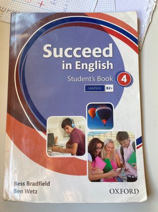 Libros succeed in english 4ºESO oxford