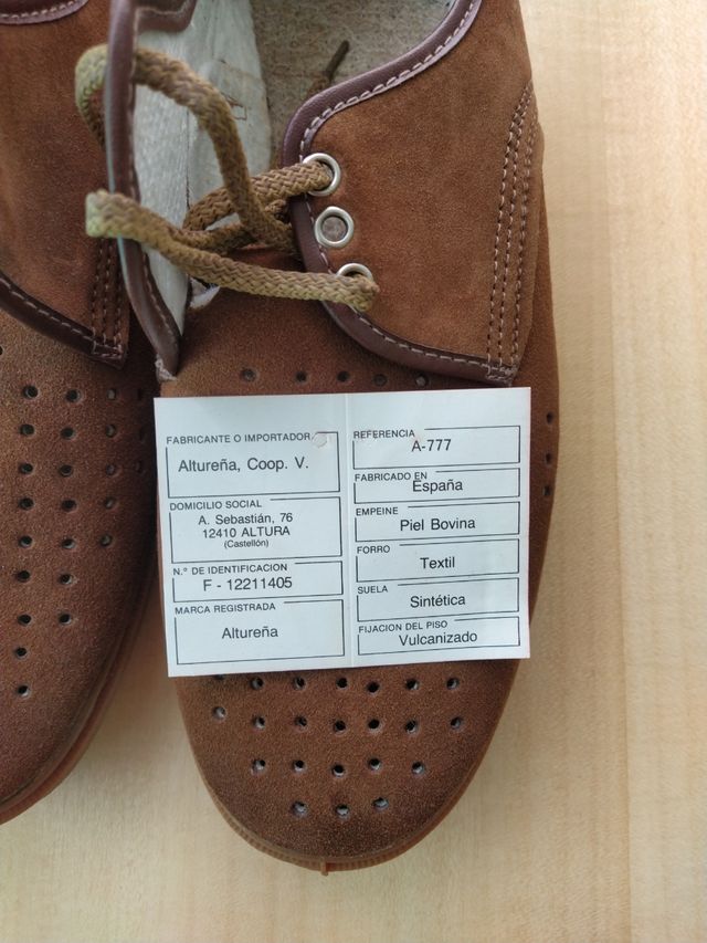 Zapatos de trabajo perforados - 45