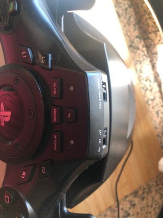 Volante HORI RWA RACING PS4 con soporte